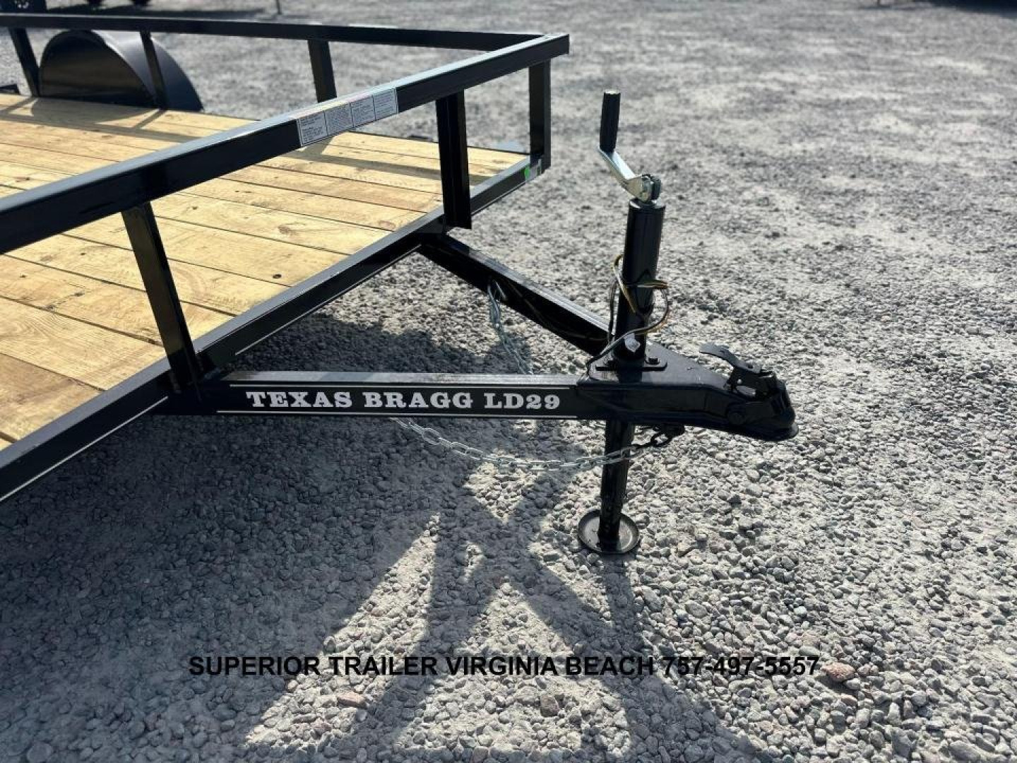 New 2025 Texas Bragg Trailers 6x12LD w/ Gate Utility Trailer