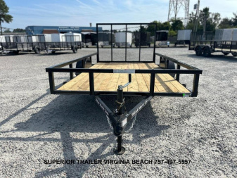 New 2025 Texas Bragg Trailers 6x12LD w/ Gate Utility Trailer