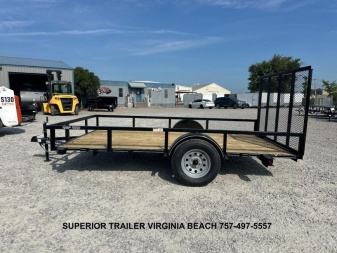 New 2025 Texas Bragg Trailers 6x12LD w/ Gate Utility Trailer