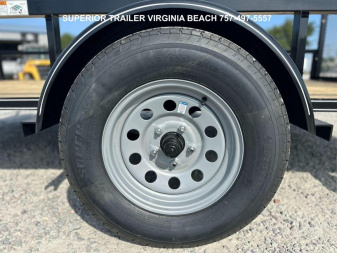 New 2025 Texas Bragg Trailers 6x12LD w/ Gate Utility Trailer