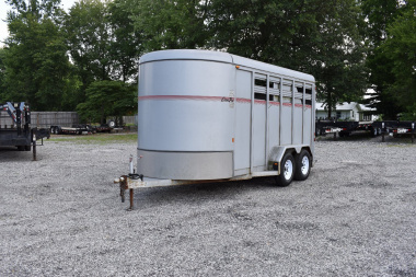 Used 2006 CornPro SB-16 6S 2-HORSE PKG Stock / Stock Combo Trailer