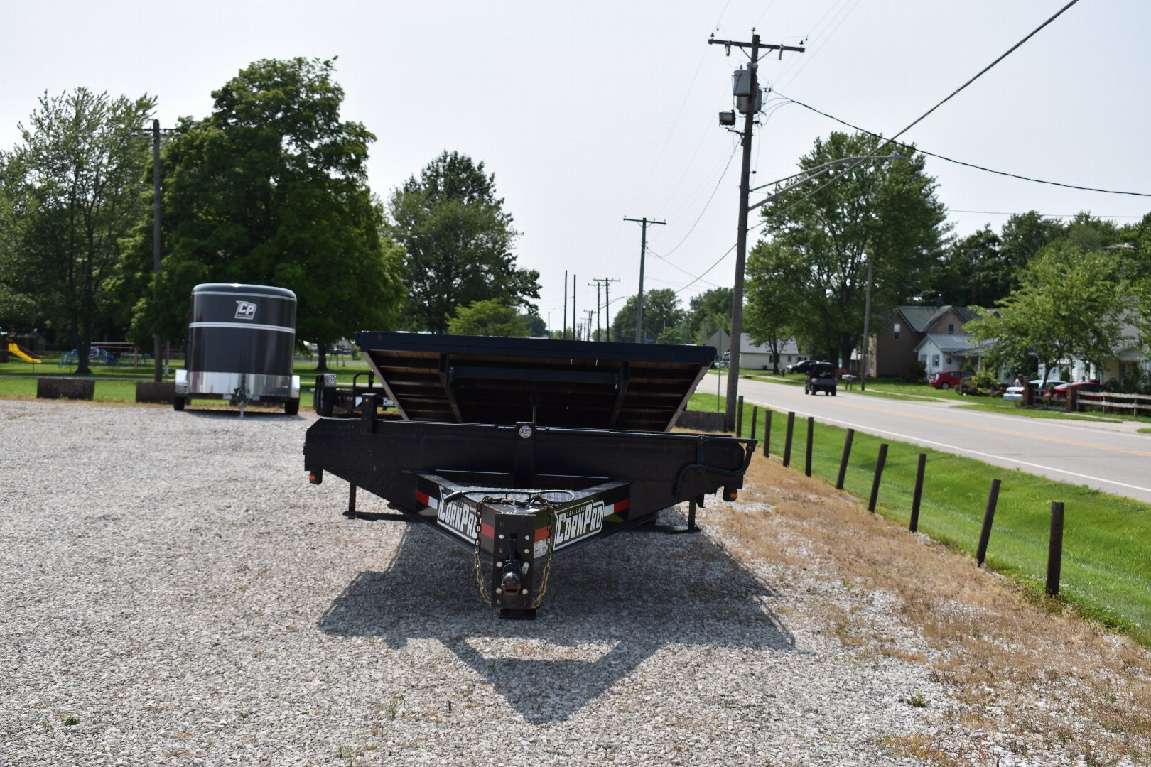 Used 2021 CornPro 6+21 14K TAG Flatbed Trailer