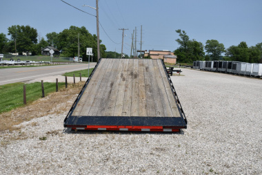 Used 2021 CornPro 6+21 14K TAG Flatbed Trailer