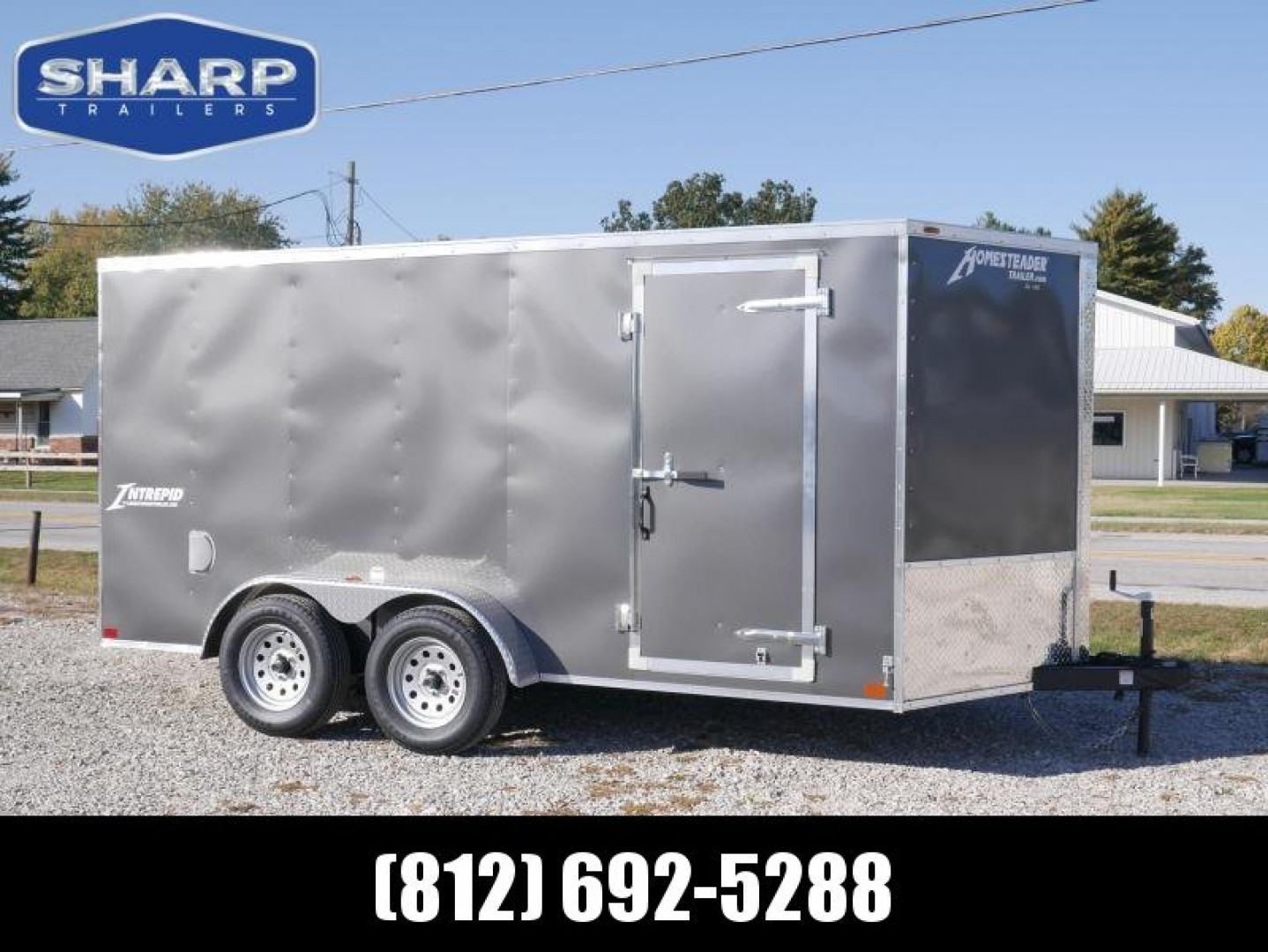 New 2025 Homesteader Trailer 714 IT 7 TALL RAMP POLY Cargo / Enclosed Trailer