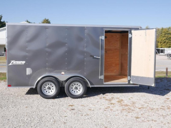 New 2025 Homesteader Trailer 714 IT 7 TALL RAMP POLY Cargo / Enclosed Trailer