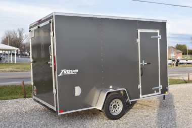 New 2025 HOMESTEADER TRAILER 712 IS 6'6" TALL RAMP Cargo / Enclosed Trailer