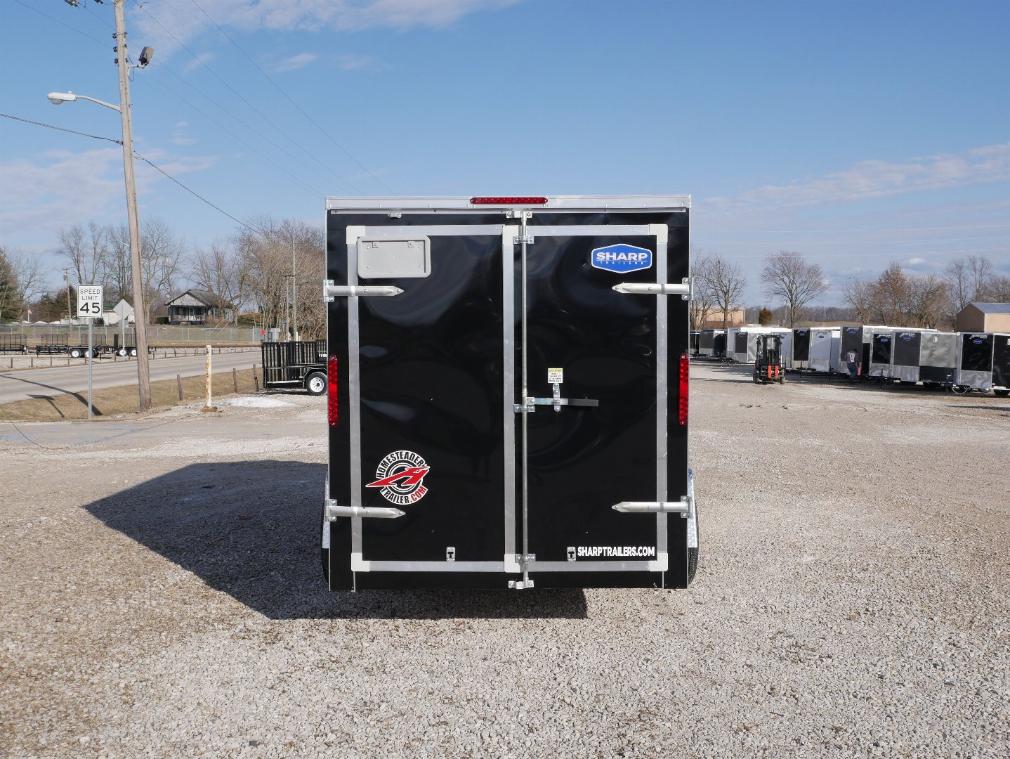 New 2026 Homesteader Trailer 612 IS DBL DOOR Cargo / Enclosed Trailer