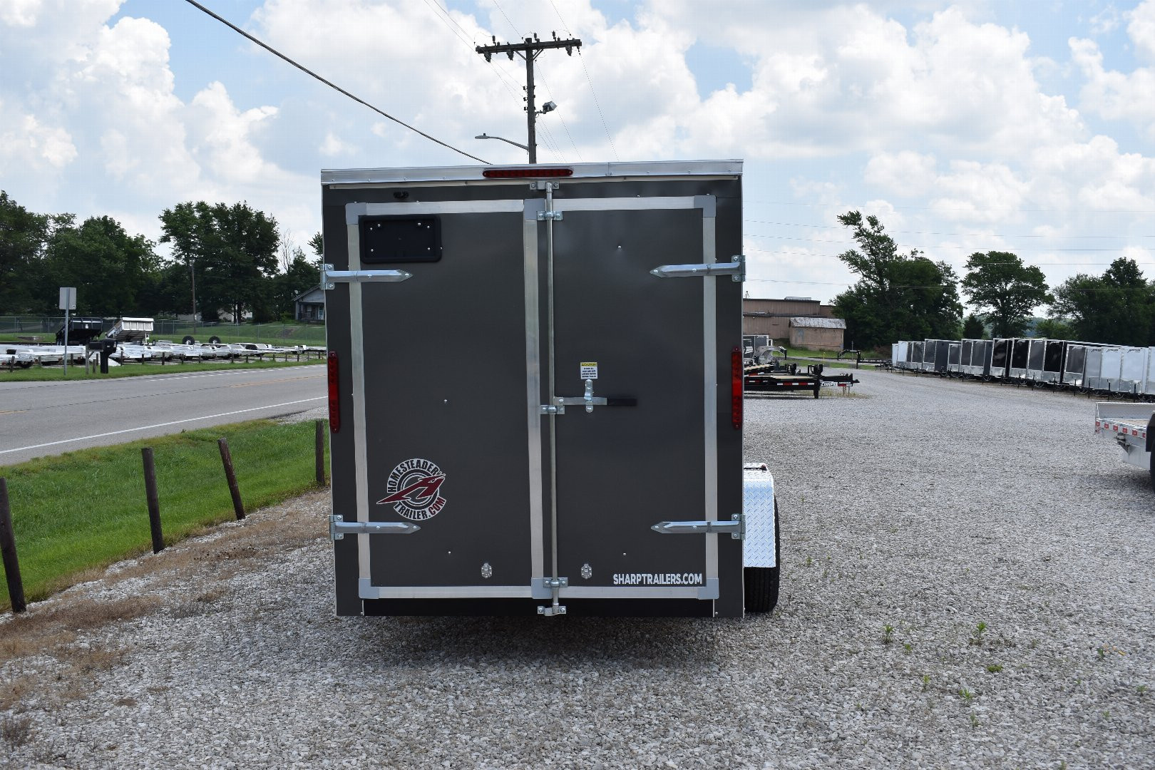 New 2026 Homesteader Trailer 612 IS DBL DOOR Cargo / Enclosed Trailer