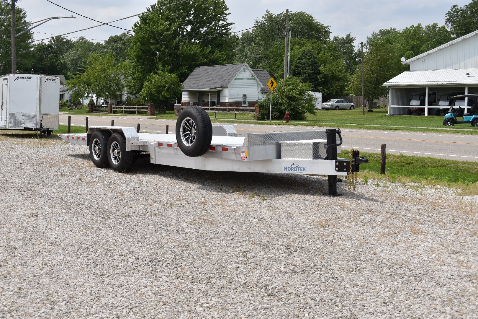 New TD82x24-14K POWER TILT EQUIPMENT TRAILER
