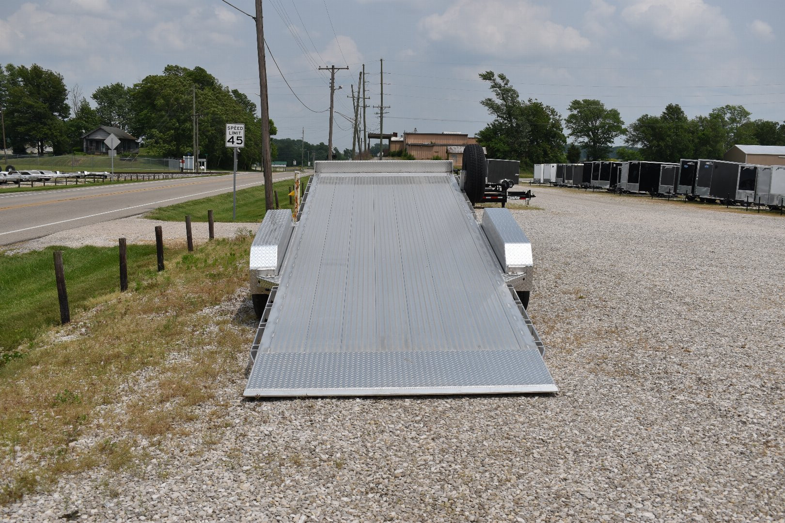 New TD82x24-14K POWER TILT EQUIPMENT TRAILER