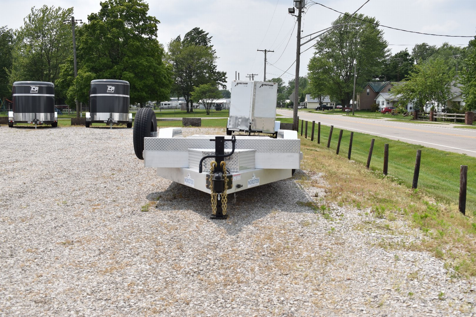 New TD82x24-14K POWER TILT EQUIPMENT TRAILER