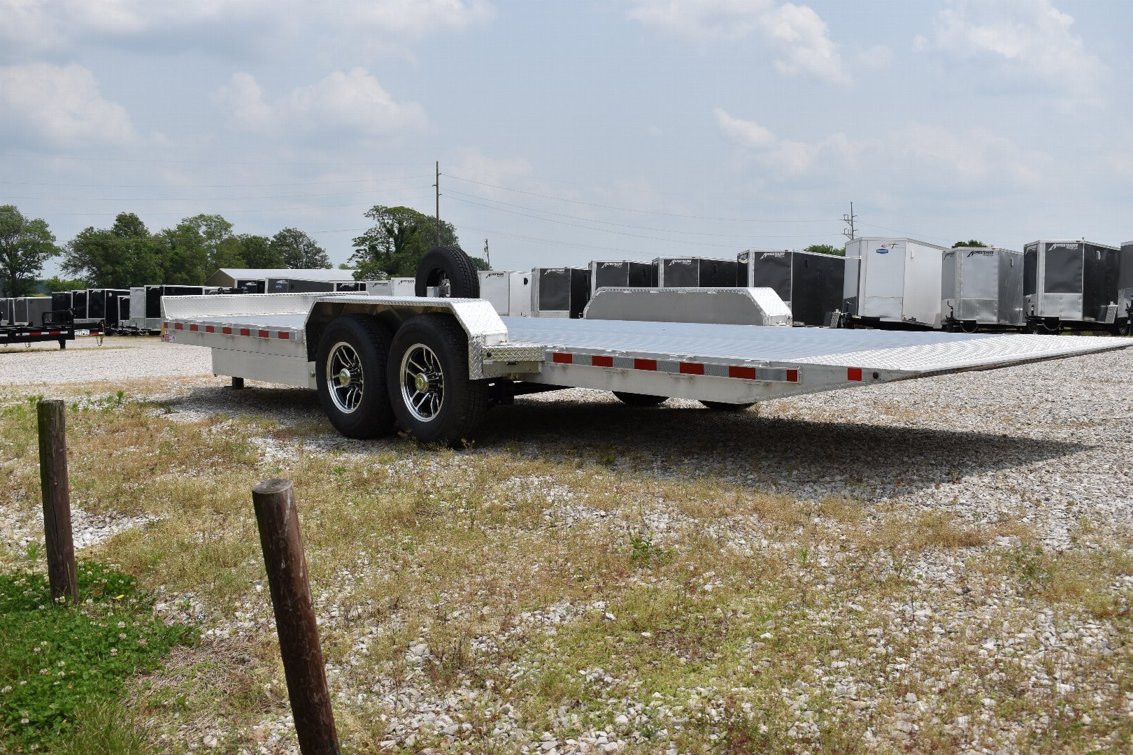 New TD82x24-14K POWER TILT EQUIPMENT TRAILER