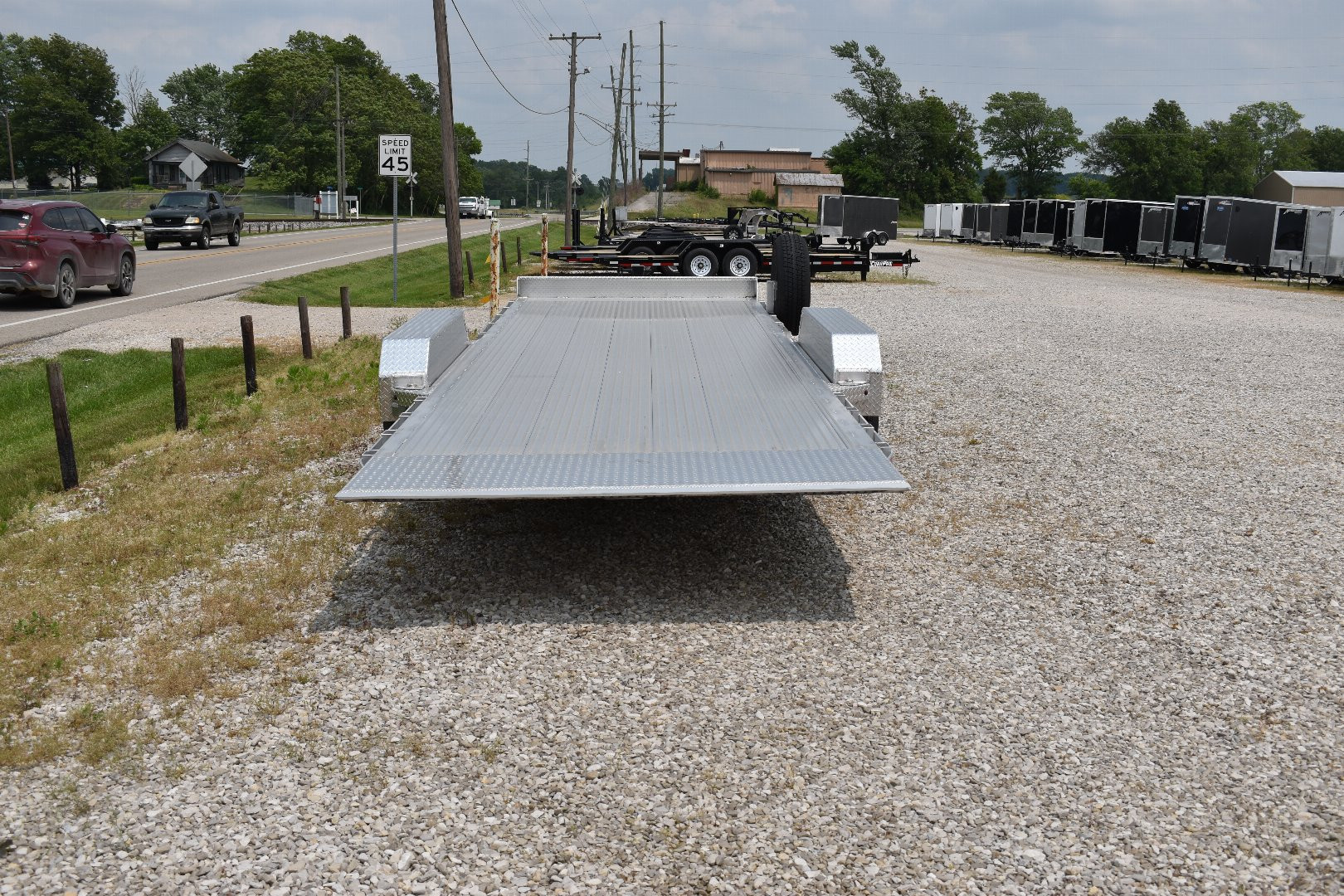 New TD82x24-14K POWER TILT EQUIPMENT TRAILER