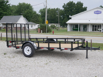 New 2025 Wesco UT-12 EW Utility Trailer