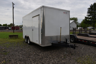 Used 2023 Cross Trailers 8.5X16 ALPHA DOUBLE DOOR Cargo / Enclosed Trailer