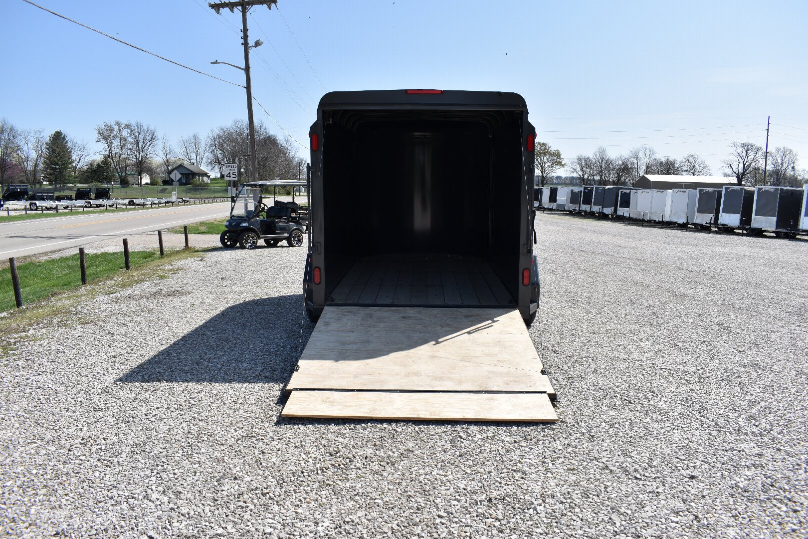 New 2025 CornPro CB-14 S RAMP Cargo / Enclosed Trailer