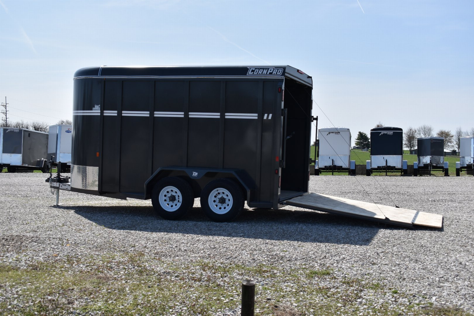 New 2025 CornPro CB-14 S RAMP Cargo / Enclosed Trailer
