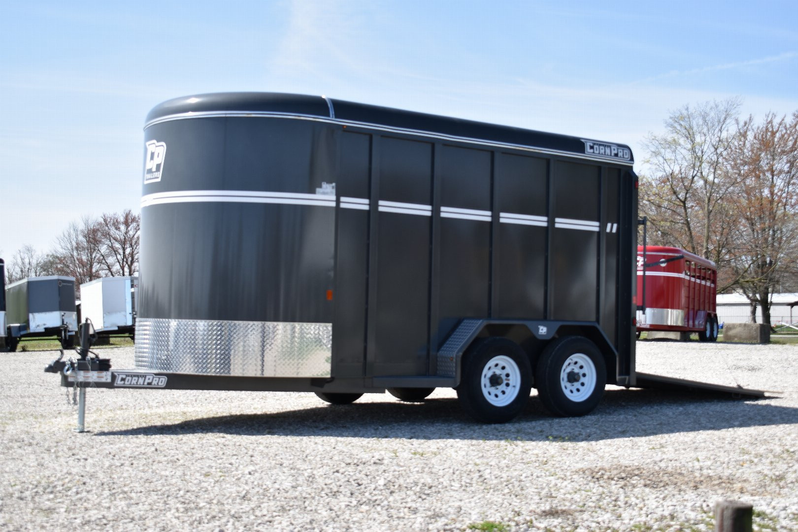 New 2025 CornPro CB-14 S RAMP Cargo / Enclosed Trailer