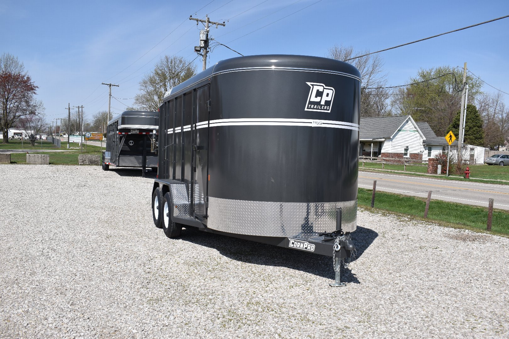 New 2025 CornPro CB-14 S RAMP Cargo / Enclosed Trailer