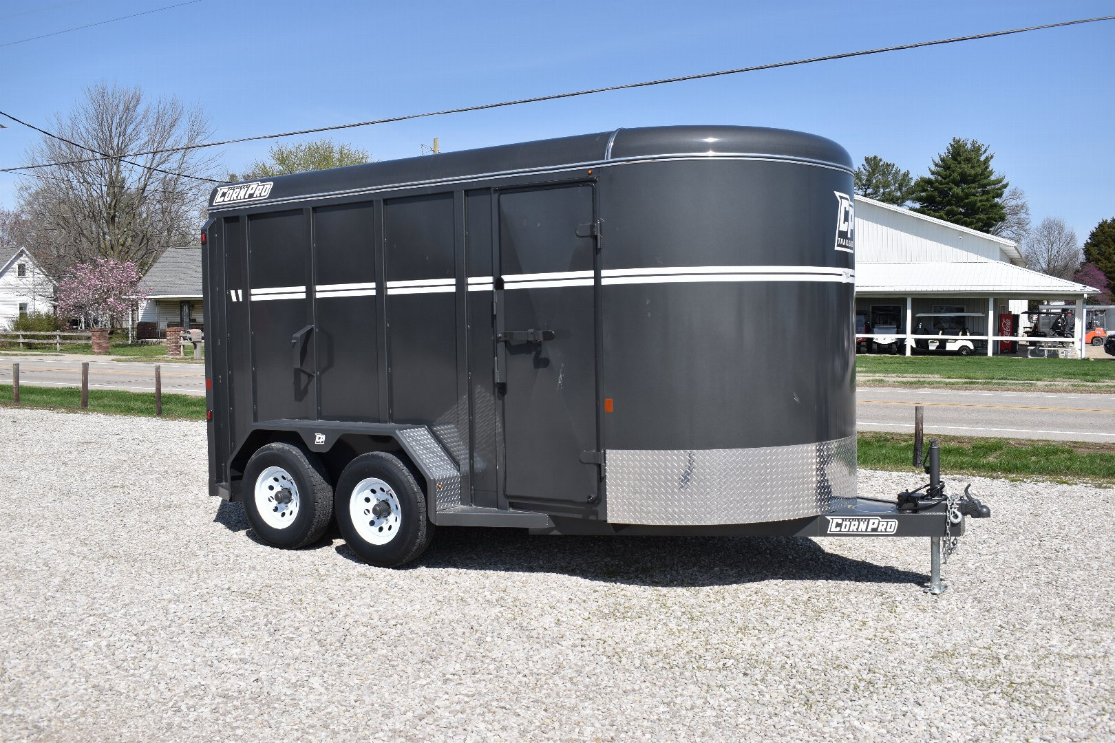 New 2025 CornPro CB-14 S RAMP Cargo / Enclosed Trailer