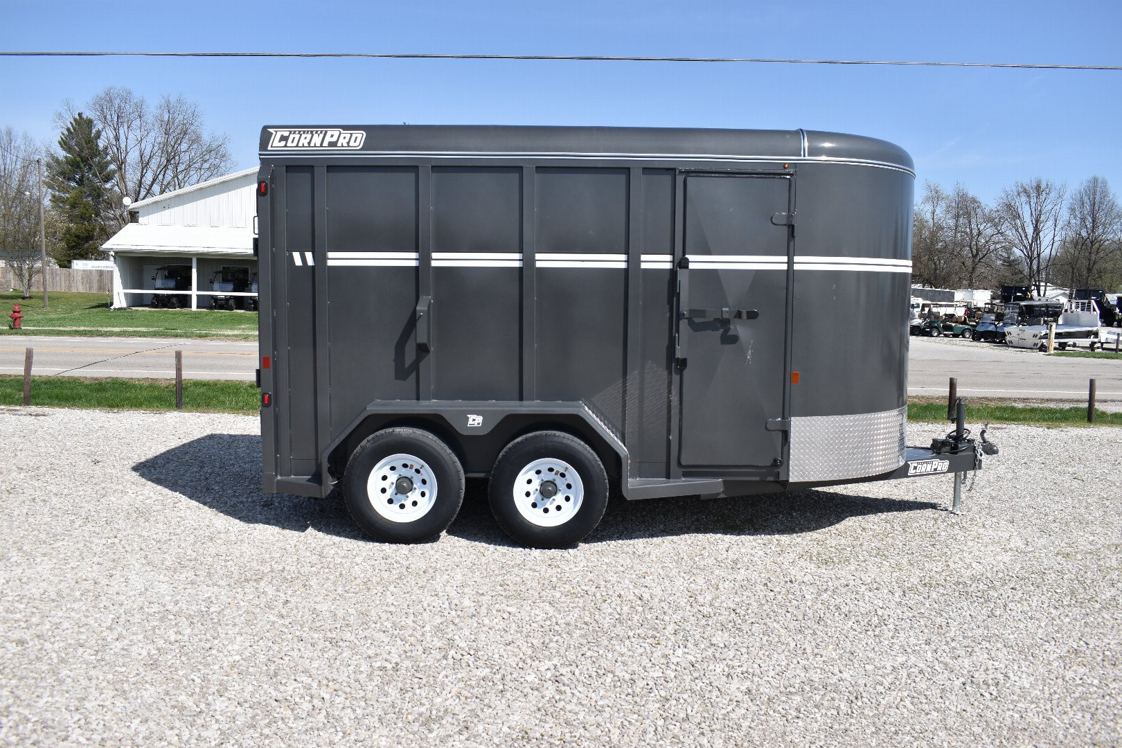 New 2025 CornPro CB-14 S RAMP Cargo / Enclosed Trailer