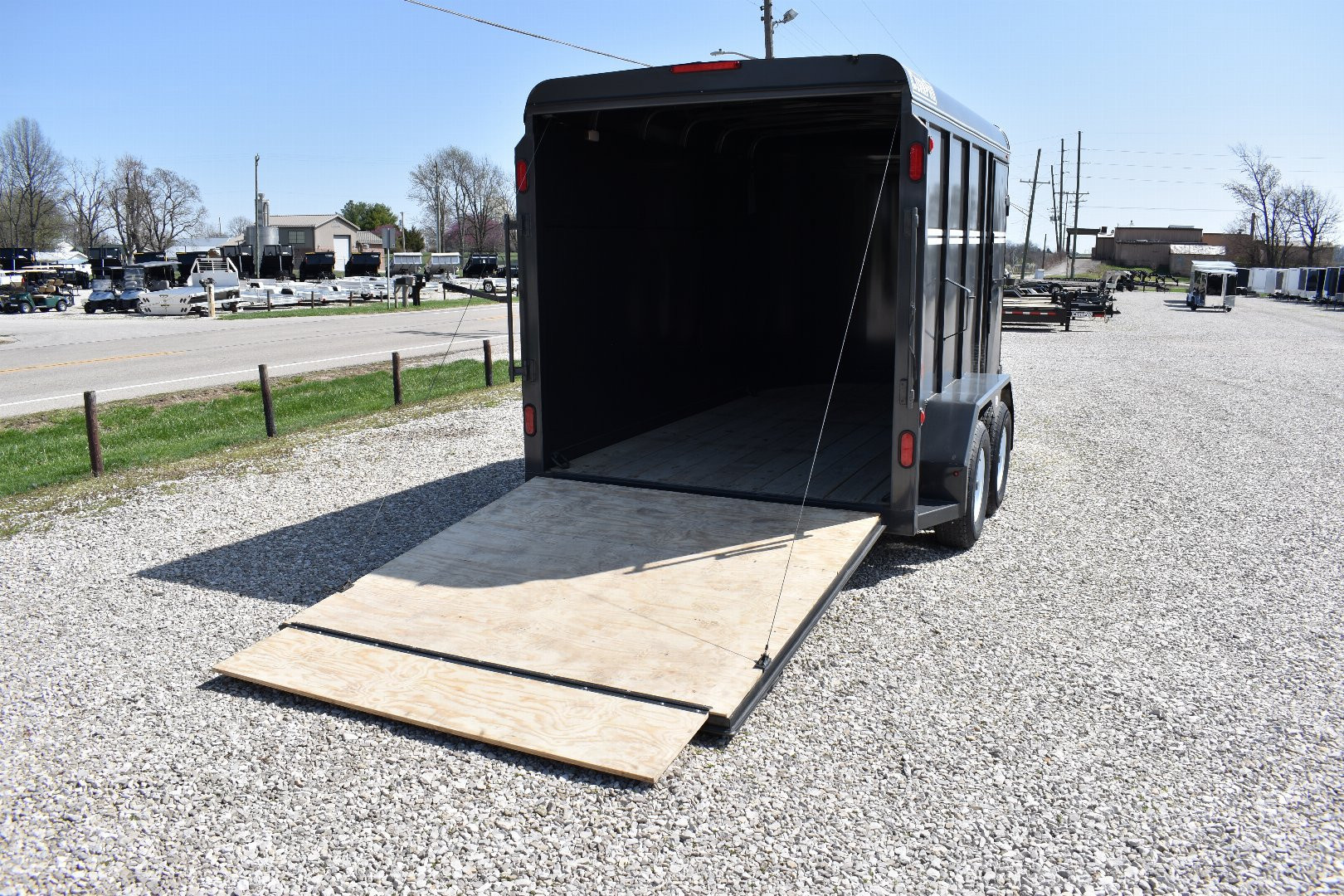 New 2025 CornPro CB-14 S RAMP Cargo / Enclosed Trailer