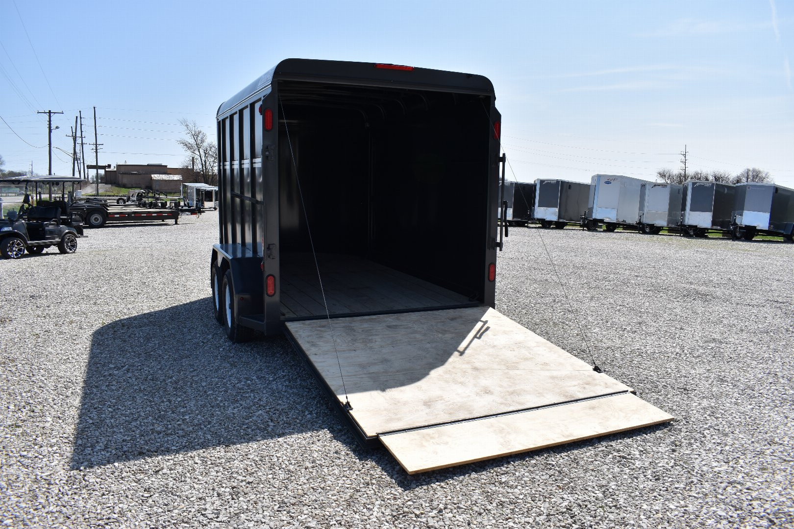 New 2025 CornPro CB-14 S RAMP Cargo / Enclosed Trailer