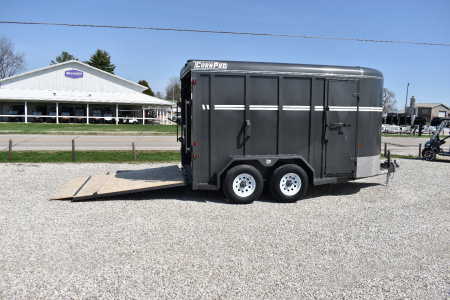 New 2025 CornPro CB-14 S RAMP Cargo / Enclosed Trailer