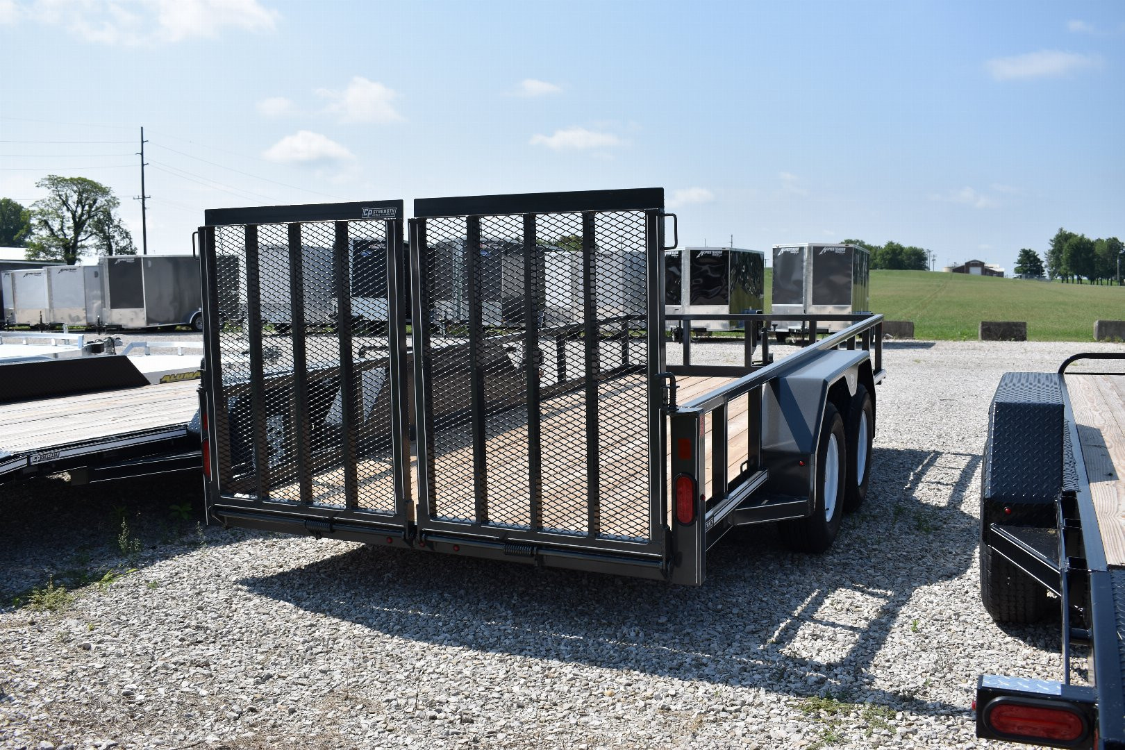 New 2025 CORNPRO UT-16 L TUBERAIL Utility Trailer