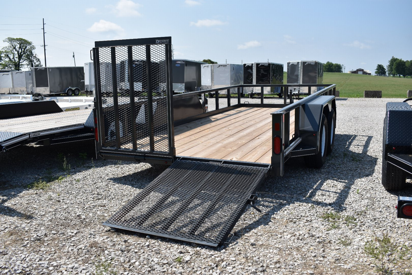 New 2025 CORNPRO UT-16 L TUBERAIL Utility Trailer