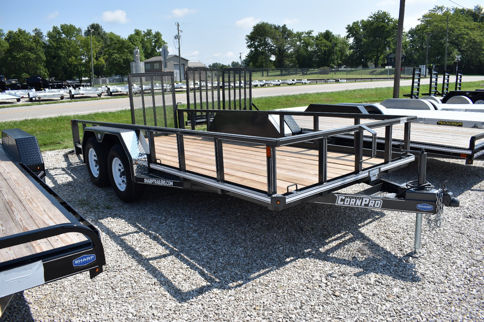 New 2025 CORNPRO UT-16 L TUBERAIL Utility Trailer