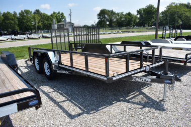 New 2025 CORNPRO UT-16 L TUBERAIL Utility Trailer