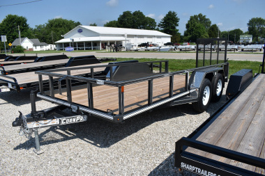 New 2025 CORNPRO UT-16 L TUBERAIL Utility Trailer