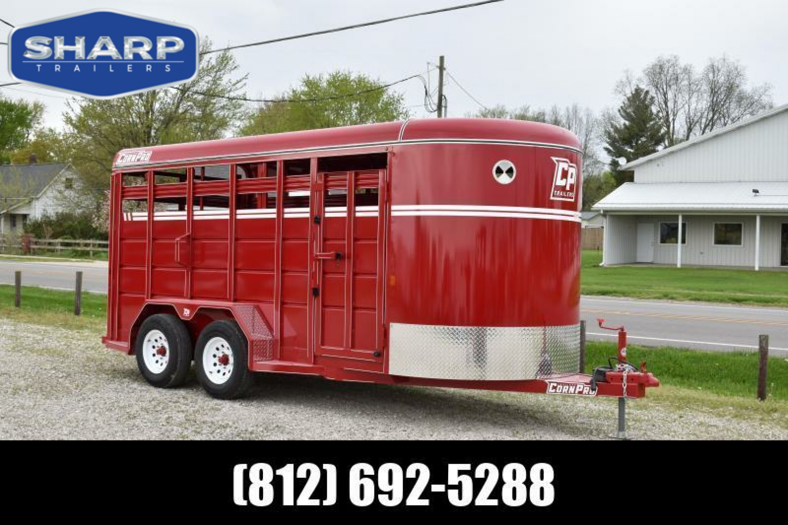 New 2026 CornPro SB-16 6S Stock / Stock Combo Trailer