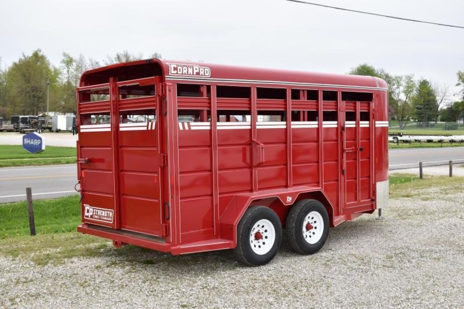 New 2026 CornPro SB-16 6S Stock / Stock Combo Trailer