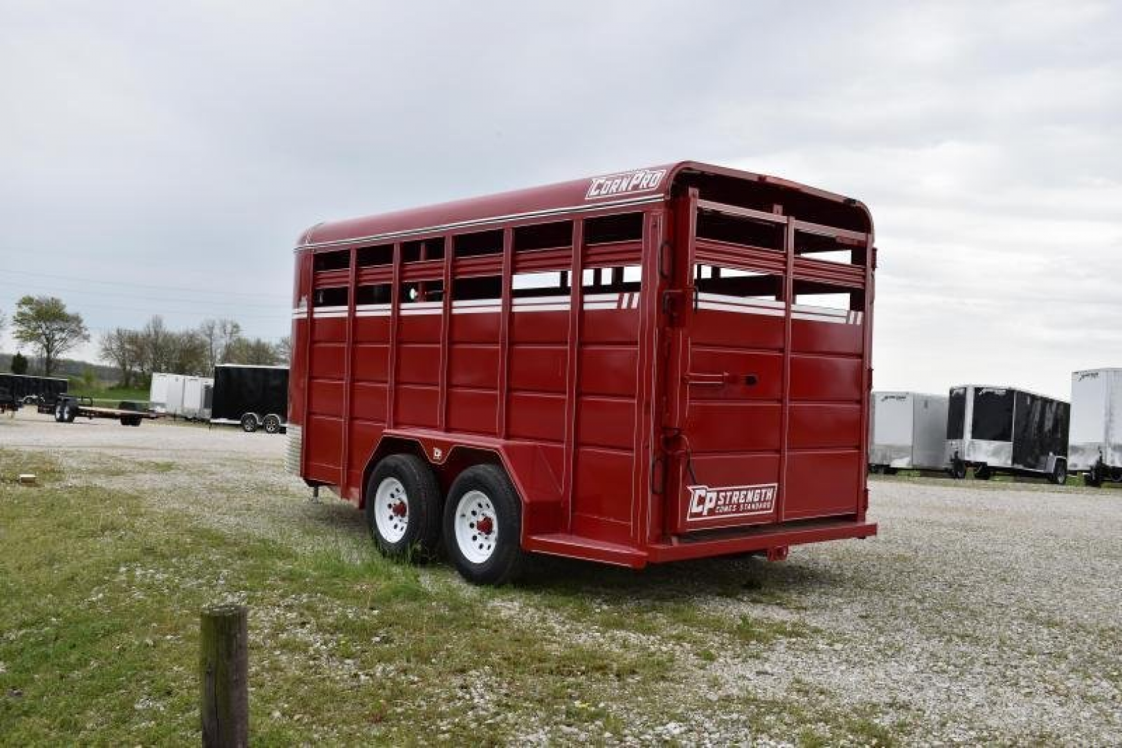 New 2026 CornPro SB-16 6S Stock / Stock Combo Trailer
