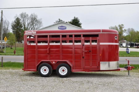 New 2026 CornPro SB-16 6S Stock / Stock Combo Trailer