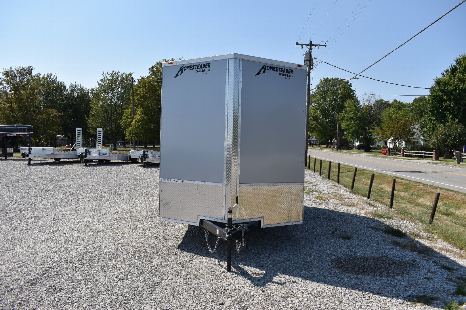 New 2026 Homesteader Trailer 714 IT 7 TALL RAMP PKG POLYCOR Cargo / Enclosed Trailer