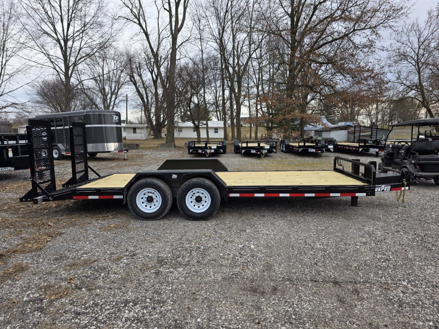 New 2025 CornPro UT-20 H 7K (18+2) Equipment Trailer