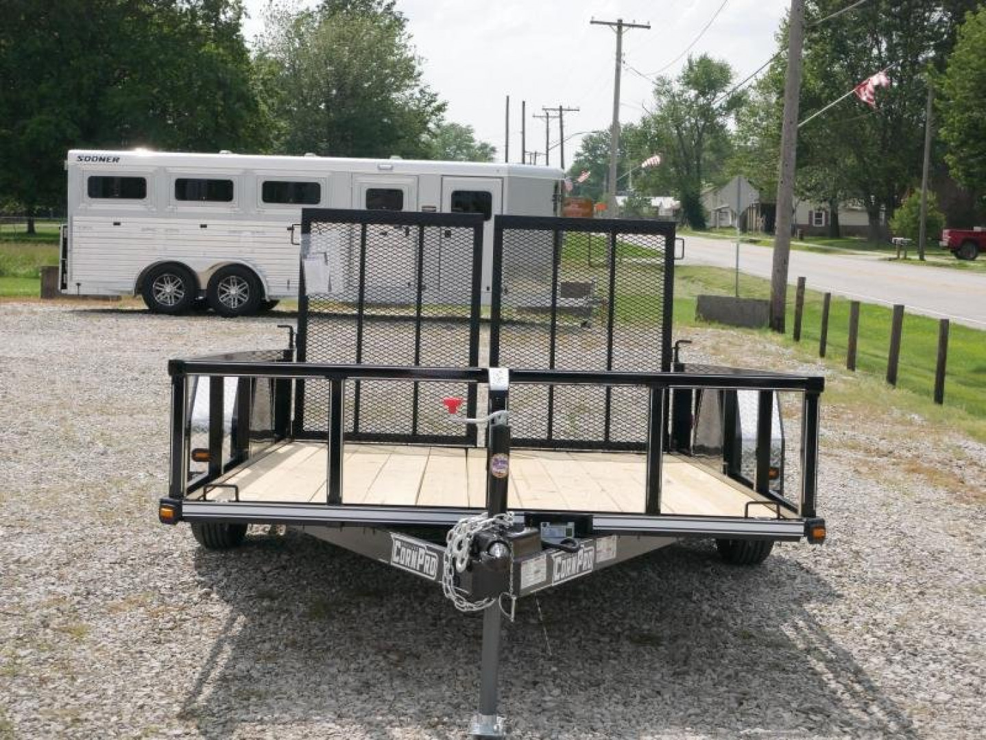 New 2025 CornPro UT-14 LS 5K Utility Trailer