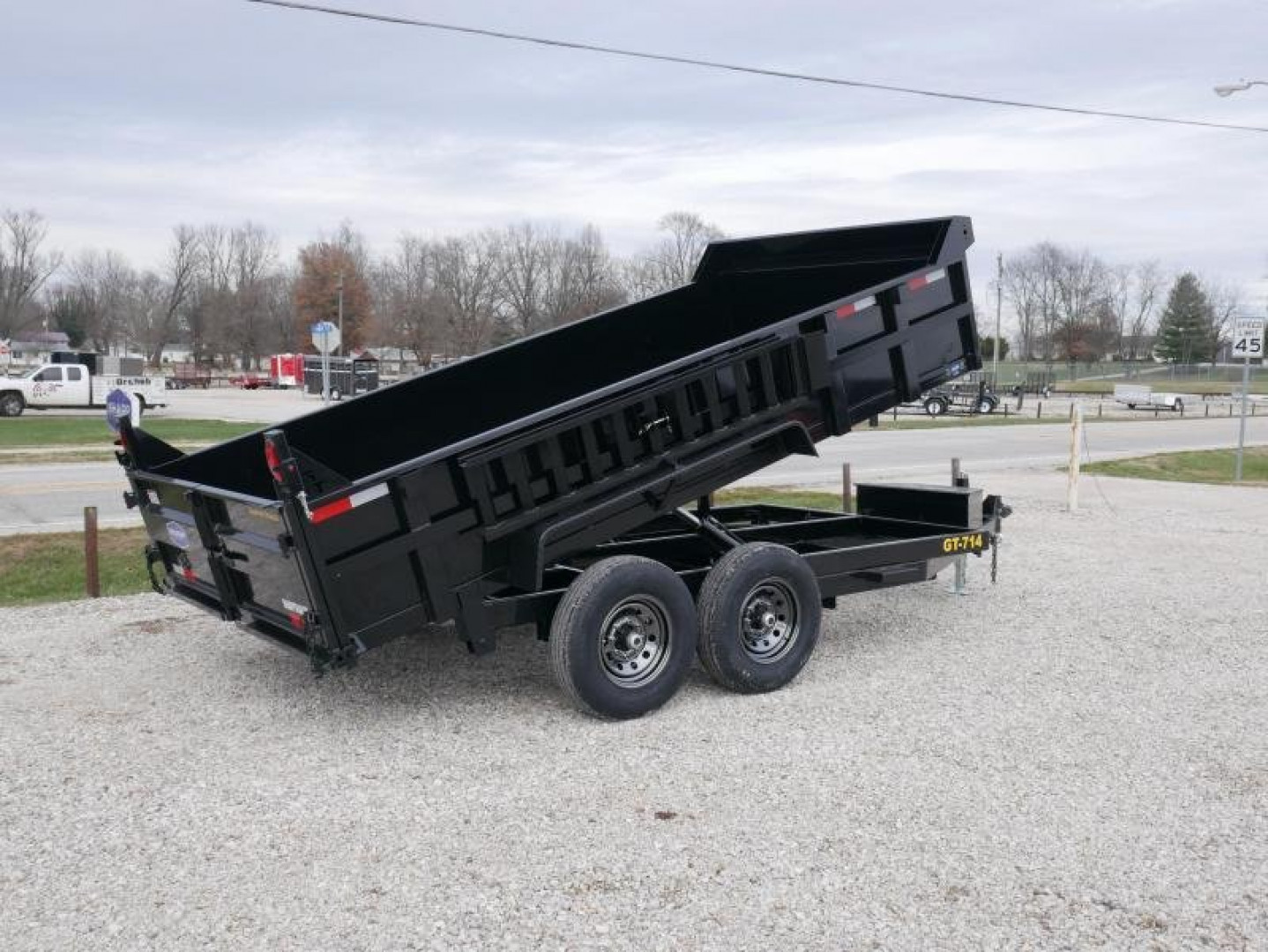 New 2025 Griffin Trailers GT-714 Dump Trailer