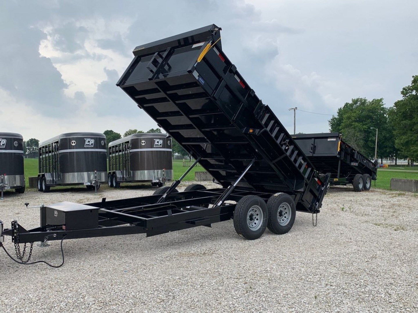 New 2025 Griffin Trailers GT-714 Dump Trailer
