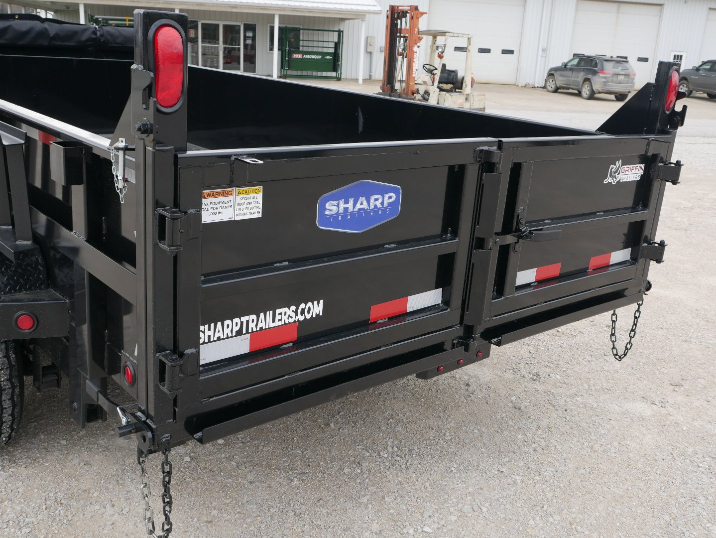 New 2025 Griffin Trailers GT-714 Dump Trailer