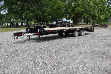 Used 2022 CornPro 20+5 8K TAG Flatbed Trailer