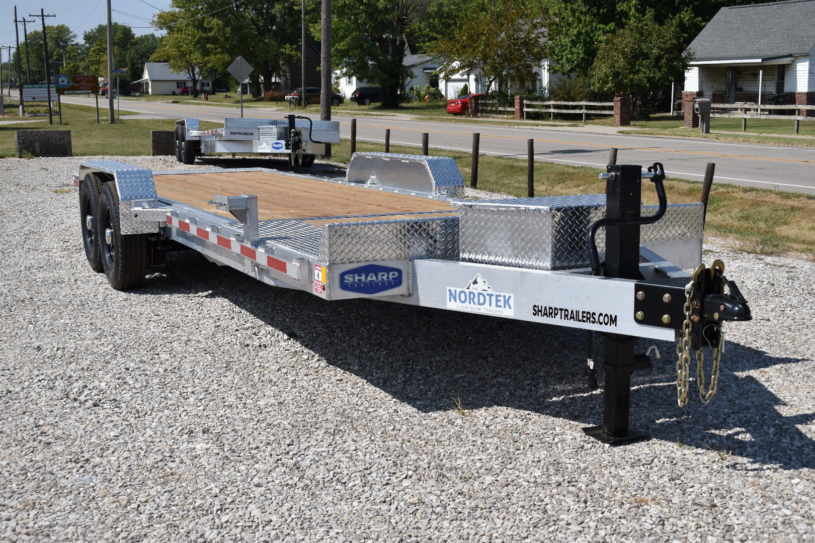 New 2025 Nordtek 6+18 16K GRAVITY TILT Equipment Trailer