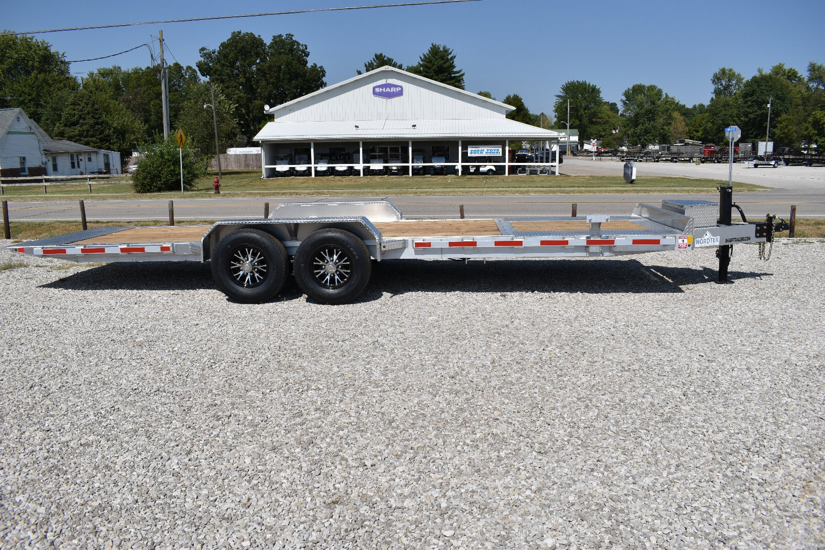 New 2025 Nordtek 6+18 16K GRAVITY TILT Equipment Trailer