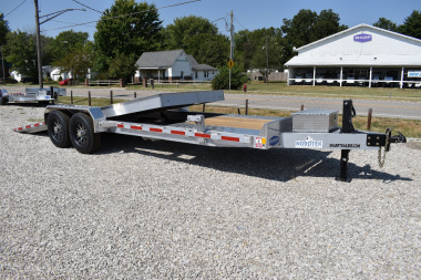 New 2025 Nordtek 6+18 16K GRAVITY TILT Equipment Trailer