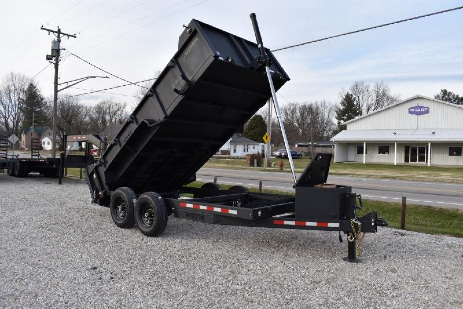 New 2024 Watchdog WD714 Dump Trailer