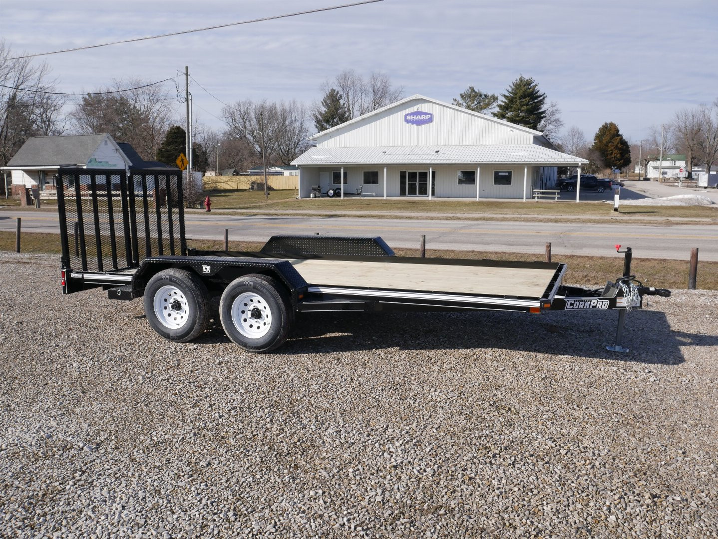 New 2026 CornPro UT-16 L FULL SPLITS Utility Trailer for sale in Elnora, IN