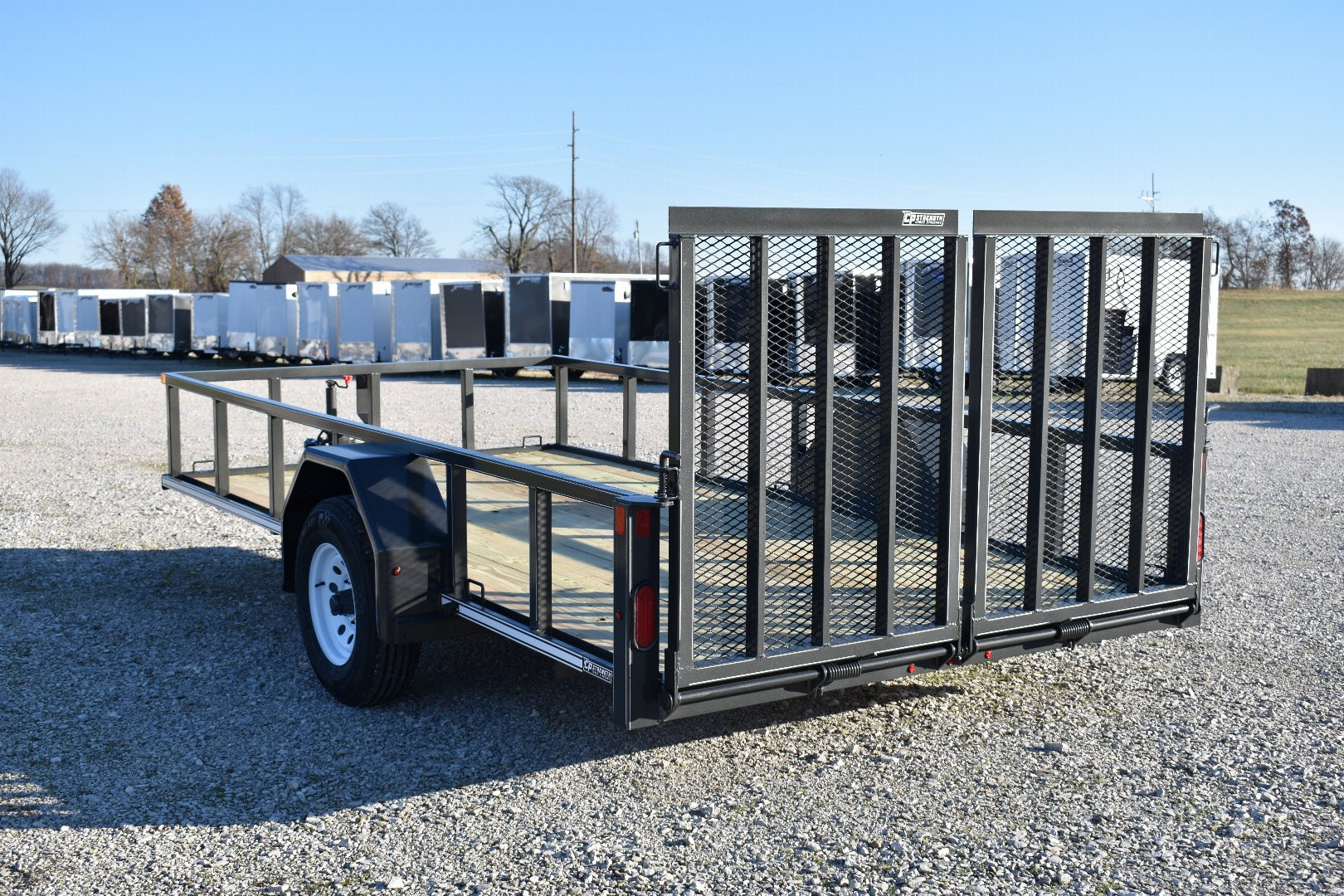 New 2024 CornPro UT-14 LS 3.5K Utility Trailer